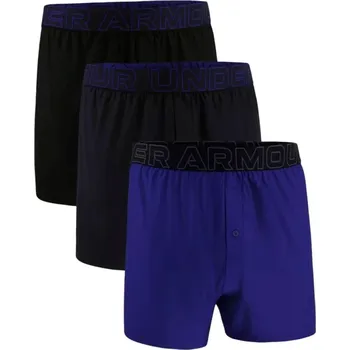 Under Armour Perf Tech Mesh Boxer 6in-3pk M 1390498-400 - blue M