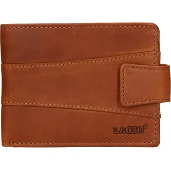 Peněženka Pánská kožená peněženka LAGEN V-98/V hnědá