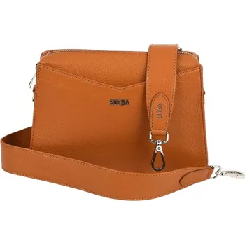 Kabelka Crossbody kabelka SOCHA Genuine mini Cognac