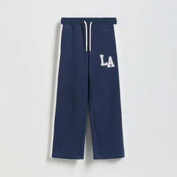 Reserved - Teplákové kalhoty s lampasem - tmavomodrá - 846IN-59X - 846IN-59X-146