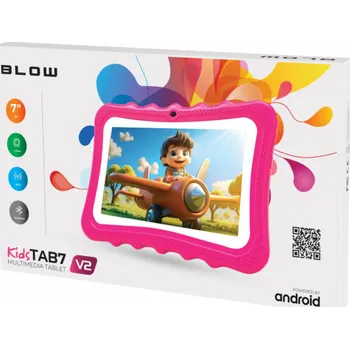 Tablet Tablet KidsTAB7 V2 BLOW 4/32GB różowe etui 2MP