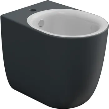 Bidet Bidet stojící Hit, keramický, dvoubarevný, s otvorem pro baterii, HIBI01BI000028FI