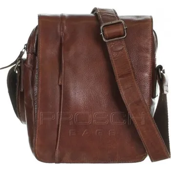 Kožená taška Greenburry washed 2913-24 Cognac