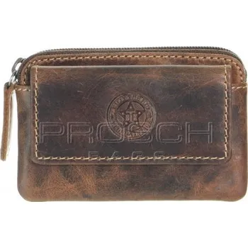 Kožená klíčenka Greenburry BTK 0969-25 hnědá