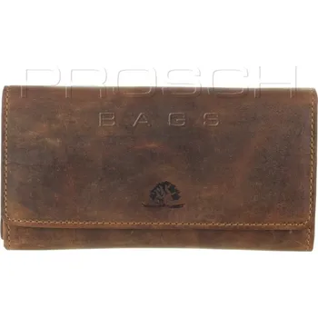 Peněženka Kožená peněženka Greenburry 1817-25 hnědá