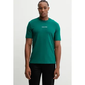 Pánská móda Tričko Calvin Klein Performance LVGMF5K100 zelená 79C, vel. S