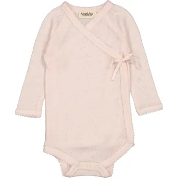 Kojenecký body Zavinovací merino body Belita "Pink Dahlia" MarMar VELIKOST: 56/2 měsíce