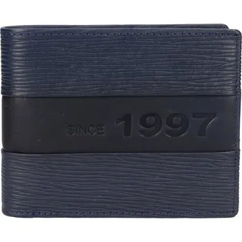 Peněženka Pánská kožená peněženka Lagen BLC/5701 Navy