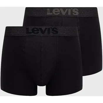 Pánské spodní prádlo Boxerky Levi's 37149.0629 černá 99X, vel. M