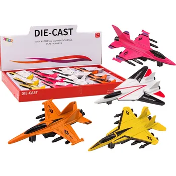 autíčko Proudová stíhačka s třecím pohonem, kovová