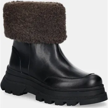 Dámské kozačky Nízké kozačky BOSS Foster 50552776.002 černá 99X, EUR 39