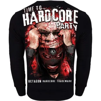 Pánská mikina Octagon Pánská Mikina Octagon Time To Hardcore Party