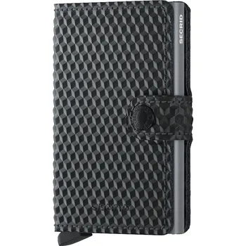 Peněženka Miniwallet Secrid Cubic Black-Titanium