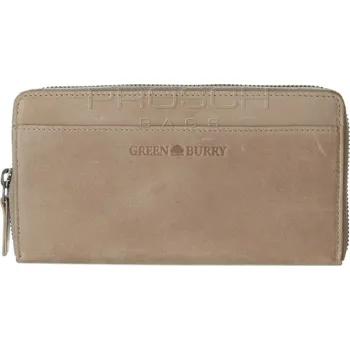 Peněženka Dámská kožená peněženka Greenburry na zip 8511-10