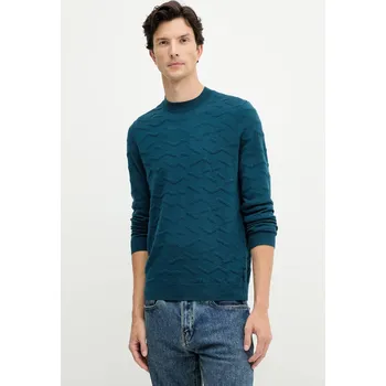 Dámský svetr Svetr s příměsí vlny Armani Exchange XM001560.AF11982 tyrkysová 69X, vel. M