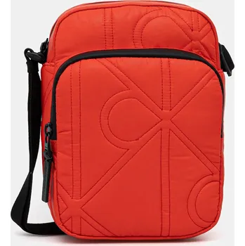 Kabelka Taštička Calvin Klein červená barva, LV04D3164G 33X, vel. ONE SIZE