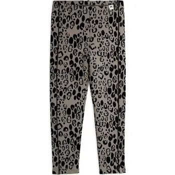 Dívčí oblečení Košile s příměsí vlny Mini Rodini Leopard 25730127 šedá 90X, vel. 104-110