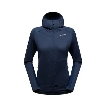 Dámská mikina La Sportiva AEQUILIBRIUM THERMAL HOODY Women Night Sky/Chalk modrá XL