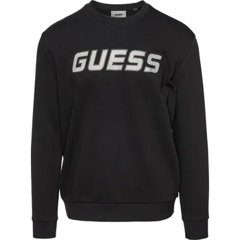 Pánská mikina Pánská Mikina GUESS LUGH CN SWEATSHIRT Z4RQ13KBK32-JBLK – Černá M