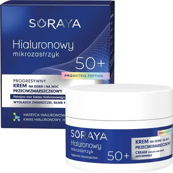 Pleťový krém SORAYA_Hyaluronic Microfacial krém proti vráskám 50+ 50ml