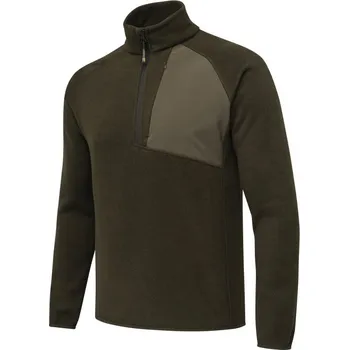 Pánská mikina Beretta Pánská lovecká mikina Abisko Half Zip Velikost: S Green Moss