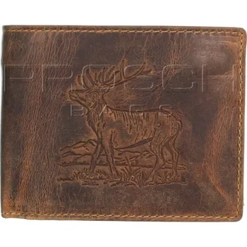 Peněženka Kožená peněženka Greenburry 1796-Stag-3 hnědá