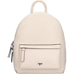 Městský kožený batůžek Lagen LG-187 béžový