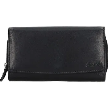 Peněženka Dámská kožená peněženka LAGEN V-57 černá
