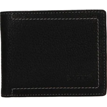 Peněženka Pánská kožená peněženka LAGEN BLC/4799/820 černá