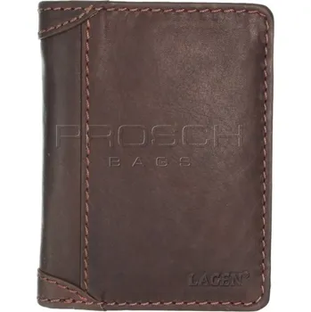Peněženka Pánská kožená peněženka LAGEN 51146 hnědá