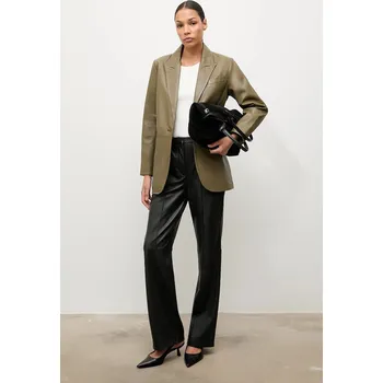 Dámské sako Kožené sako Answear.LAB WA25-MKD010 zelená 91X, vel. M