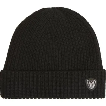 Čepice Zimní čepice EA7 MOUNTAIN U SHIELD BEANIE WO 2401314F20200020 – Černá S