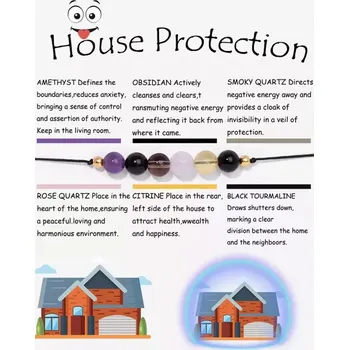 Náramek Freya Náramek „Ochrana domova“ z minerálů