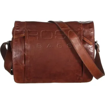 Kožená taška na notebook Greenburry 2912-24 Cognac