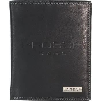 Peněženka Pánská kožená peněženka Lagen LG-1790 Black