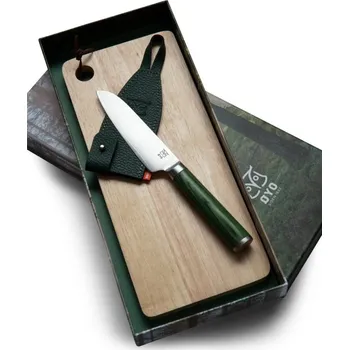 kapesní nůž OYO DÁRKOVÁ SADA NŮŽ SKARVET + DESKA TURFJØLA