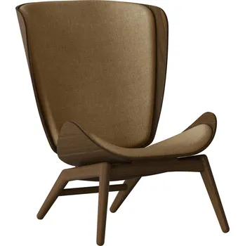 Křeslo Umage, Křeslo The Reader na tmavých dubových nožkách hnědé - Formadore