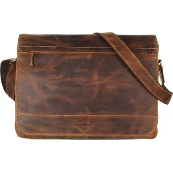 Kožená taška na notebook Greenburry 1766B-25