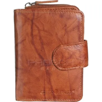 Peněženka Dámská kožená peněženka Greenburry 1883-24 koňakov