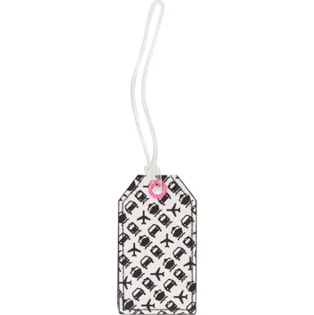 Malá visačka na kufr D&N 4425 černobílá