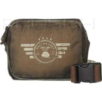 Outdoorové zavazadlo Plátěná ledvinka Greenburry 5906-30 khaki