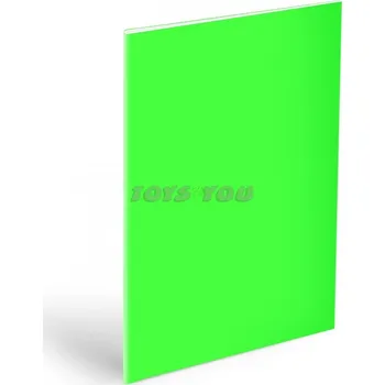desky na sešit Obal 5371264 na sešity A4 NEON green, 180mic
