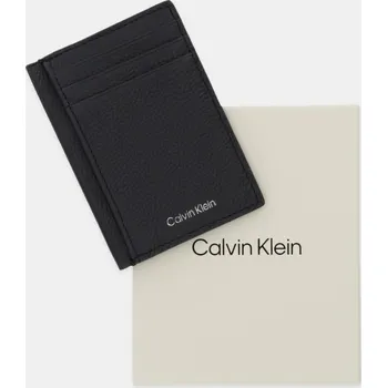 Kožené pouzdro na karty Calvin Klein LV04D1061G černá 99X, vel. ONE SIZE