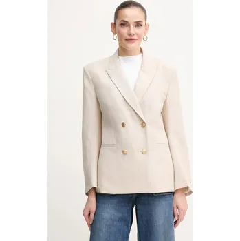 Dámské sako Sako Tommy Hilfiger WW0WW45466 béžová 80X, vel. 40