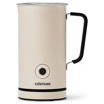 Konvička na mléko Sjöstrand Napěňovač mléka béžový