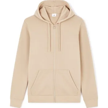 Pánská mikina Celio Mikina s kapucí Fethree 1160229 Béžová XXL
