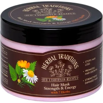 Vlasová regenerace Maska na vlasy 7 bylin 300 ml Herbal Traditions
