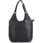 Kožená kabelka přes rameno N.Bolger NB 2044 černá
