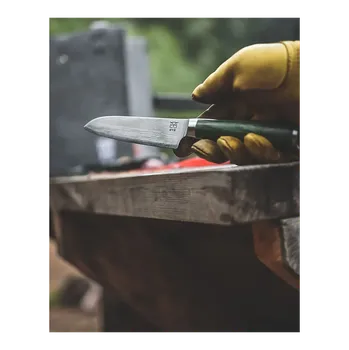 kapesní nůž OYO SMARAGD DAMAŠKOVÝ SANTOKU NŮŽ NA ZELENINU