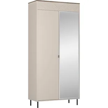 Šatní skříň Skříňka EYCO 2D/40 kašmír/dub castello